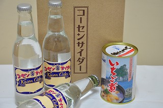 s-光泉サイダー&いちご煮.jpg